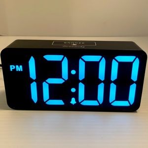 DreamSky Digital Alarm Clock With Big Numbers for Seniors & Visually Impaired